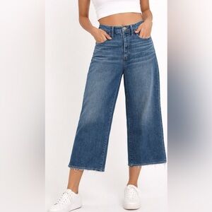 Madewell Wide leg crop woman’s jesns Sz 28